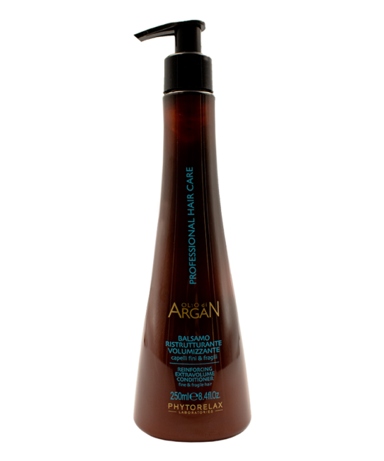 Phytorelax Кондиционер для волос укрепляющий и экстра объем ARGAN, 250мл (1)