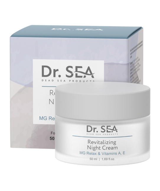 Dr.Sea Восстанавливающий ночной крем с комплексом MG RELAX  и витаминами A, E, 50мл (1)