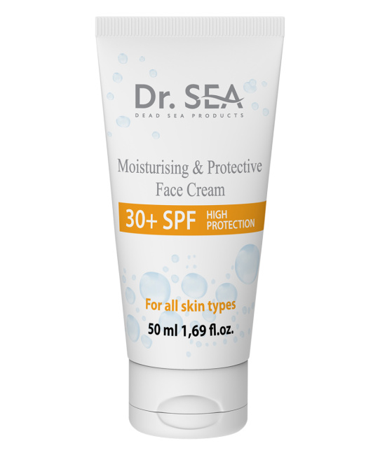 Dr.Sea Увлажняющий и защитный крем SPF 30+, 50мл