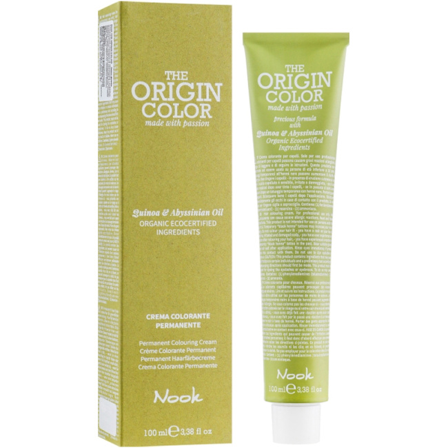 NOOK Крем-краска для волос 8.71 Шоколадный холодный светлый блонд / Light Blonde Brown Irisé, 100мл