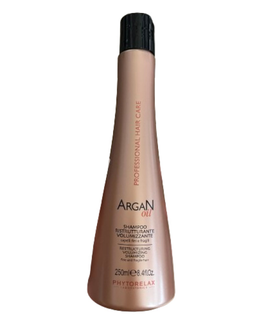 Phytorelax Шампунь для волос экстра-объем и укрепление ARGAN, 250мл