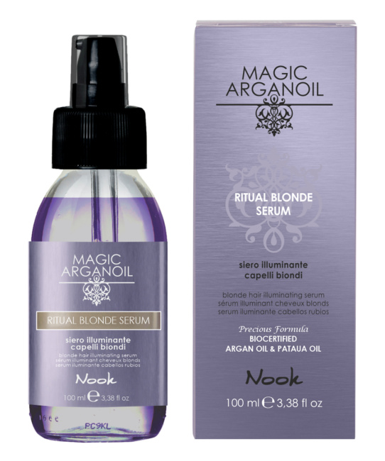 NOOK Сыворотка для светлых волос Магия Арганы Nook MAGIC ARGANOIL BLONDE STORY SERUM blonde hair, 100мл (1)