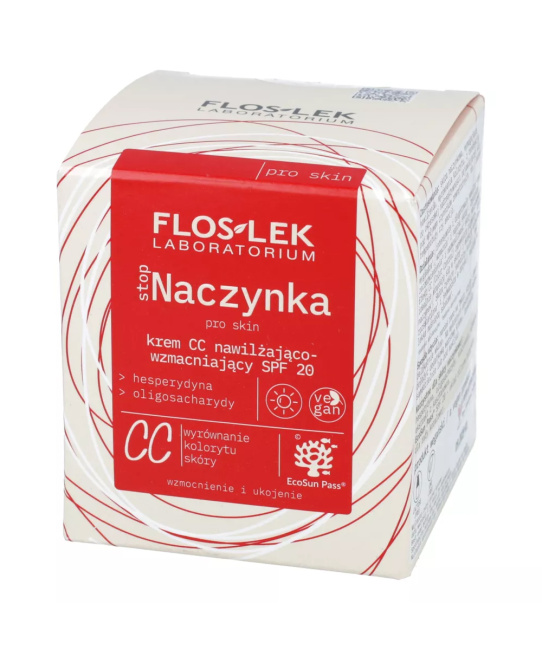 Floslek СС -крем для лица укрепляющий дневной против покраснений stopNaczynka, 50мл (2)
