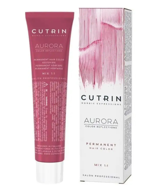 Cutrin Крем-краска для волос AURORA  6.56 Permanent Hair Color, 60мл (2)