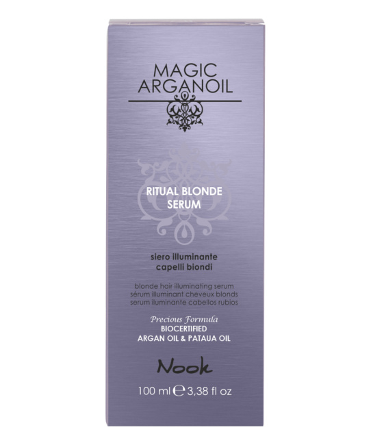 NOOK Сыворотка для светлых волос Магия Арганы Nook MAGIC ARGANOIL BLONDE STORY SERUM blonde hair, 100мл (2)