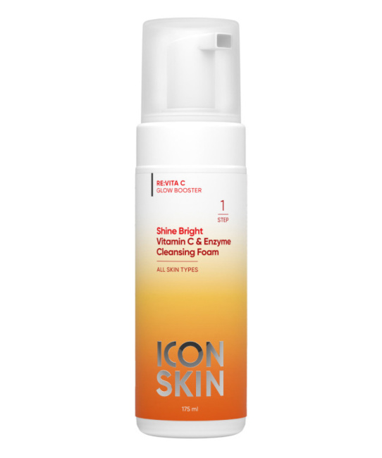 Icon skin Пенка для умывания с витамином С и энзимами Shine Bright, 175мл