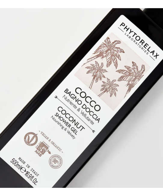 Phytorelax Гель для душа с маслом кокоса Питание и Гладкость, 500мл (1)