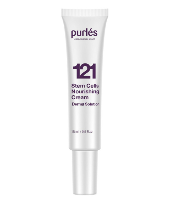 Purles 121 Миниатюра Питательный крем для лица со стволовыми клетками, 15мл
