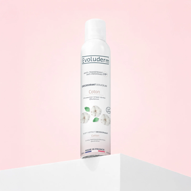 Evoluderm Дезодорант с экстрактом хлопка, 200мл (2)