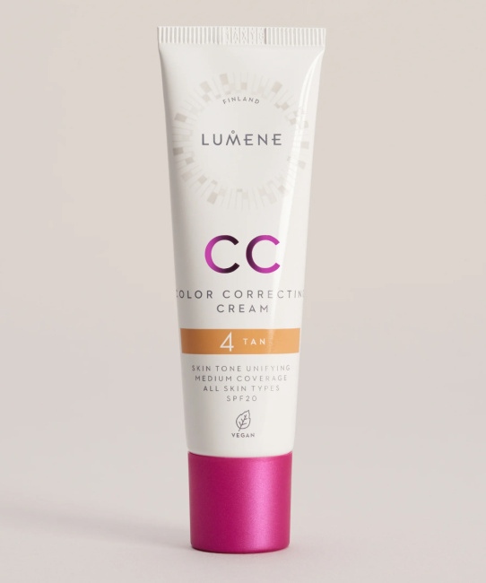 Lumene CC крем "Абсолютное совершенство" SPF 20, тон Темный/ shade TAN, 30мл (3)