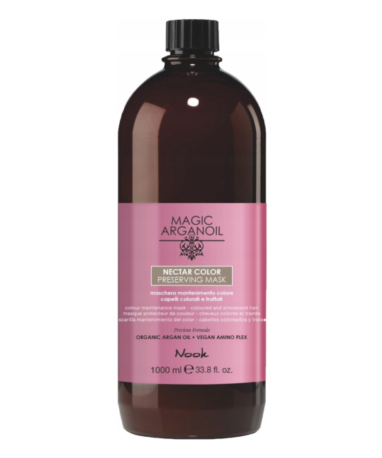 NOOK Маска для сохранения цвета окрашенных волос Магия Арганы MAGIC ARGANOIL NECTAR COLOR PRESERVING MASK colour-maintenance mask, 1000мл