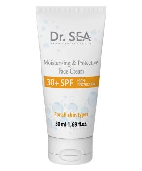Dr.Sea Увлажняющий и защитный крем SPF 30+, 50мл