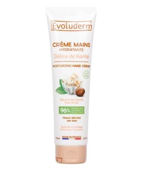 Evoluderm Увлажняющий крем для рук с маслом Ши, 150мл