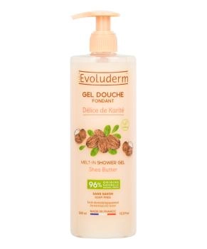 Evoluderm Гель для душа с маслом Карите, 500мл