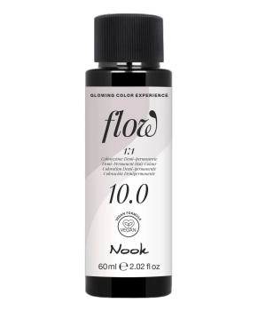NOOK Краска для волос FLOW demi-permanent hair colour, тон 10.0 (светлый блонд), 60мл