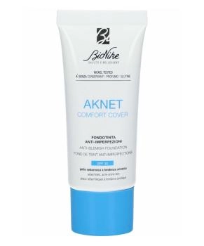 BioNike Тональная основа, маскирующая несовершенства кожи AKNET Comfort Cover 104 biscuit, 30мл