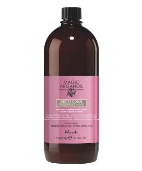 NOOK Маска для сохранения цвета окрашенных волос Магия Арганы MAGIC ARGANOIL NECTAR COLOR PRESERVING MASK colour-maintenance mask, 1000мл