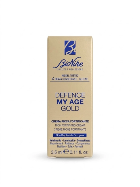 BioNike Mini Size Насыщенный укрепляющий крем для лица DEFENCE MY AGE GOLD rich fortifying cream, 3.5мл