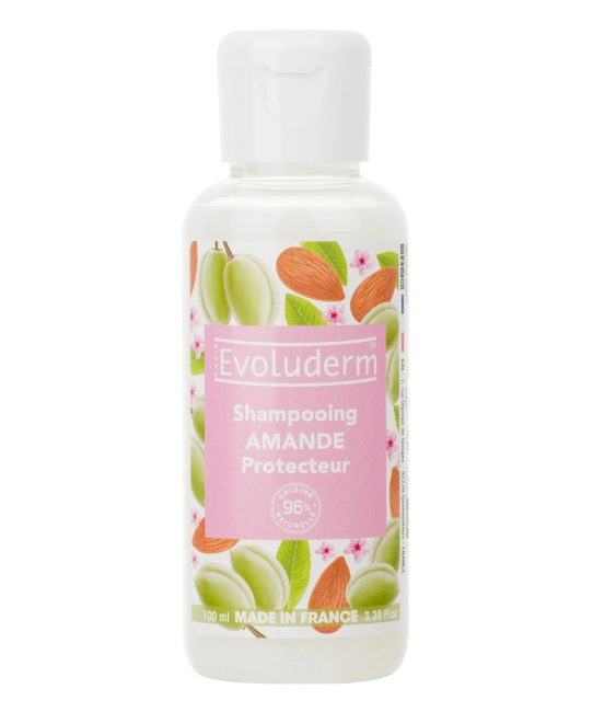 Evoluderm Шампунь с молочком сладкого миндаля  SHAMPOO DOUCEUR D'AMANDE, 100мл
