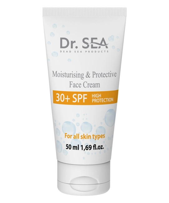 Dr.Sea Увлажняющий и защитный крем SPF 30+, 50мл