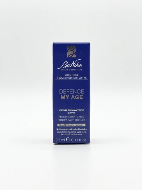 BioNike Mini Size Обновляющий ночной крем для лица DEFENCE MY AGE renewing night cream, 3.5мл