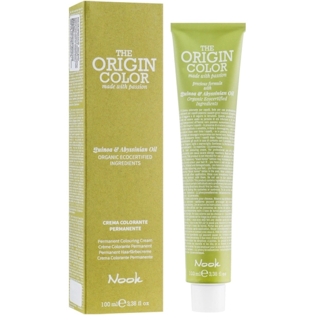 NOOK Крем-краска для волос 8.71 Шоколадный холодный светлый блонд / Light Blonde Brown Irisé, 100мл
