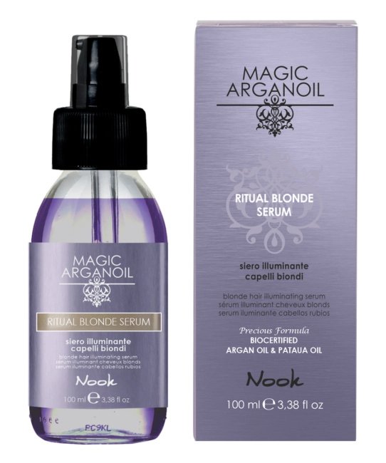NOOK Сыворотка для светлых волос Магия Арганы Nook MAGIC ARGANOIL BLONDE STORY SERUM blonde hair, 100мл (1)