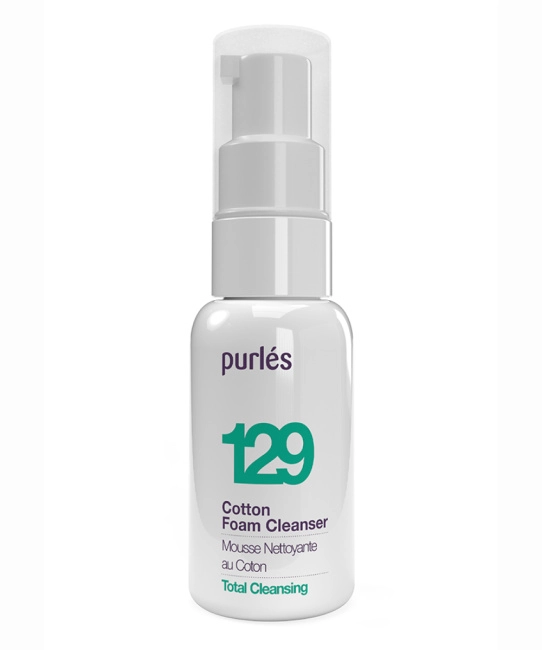 Purles 129 Миниатюра Очищающая пенка для умывания, 50мл