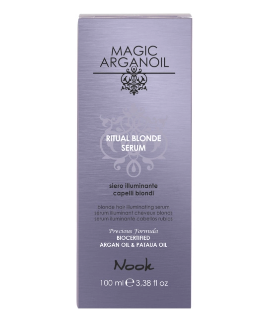 NOOK Сыворотка для светлых волос Магия Арганы Nook MAGIC ARGANOIL BLONDE STORY SERUM blonde hair, 100мл (2)