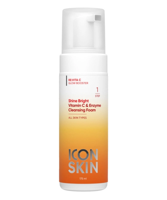 Icon skin Пенка для умывания с витамином С и энзимами Shine Bright, 175мл