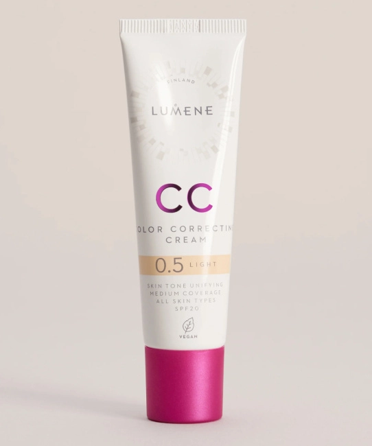 Lumene CC крем "Абсолютное совершенство" SPF 20, тон Светлый/ shade LIGHT, 30мл (3)