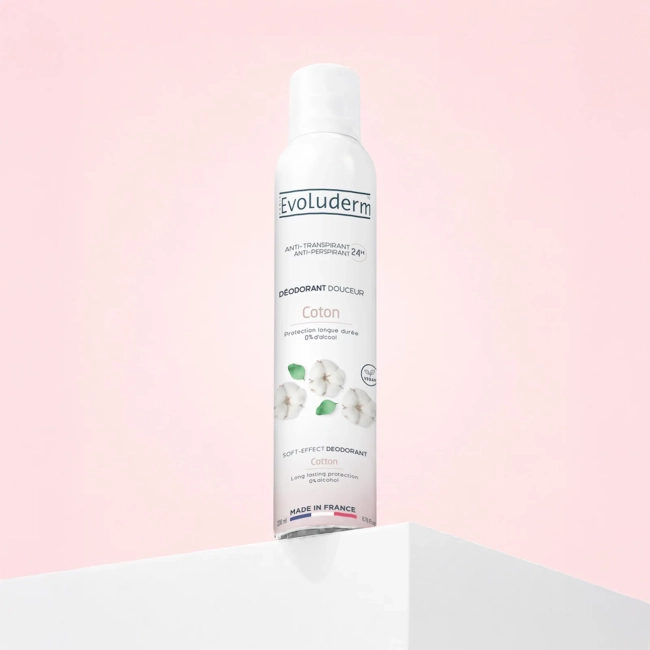 Evoluderm Дезодорант с экстрактом хлопка, 200мл (2)