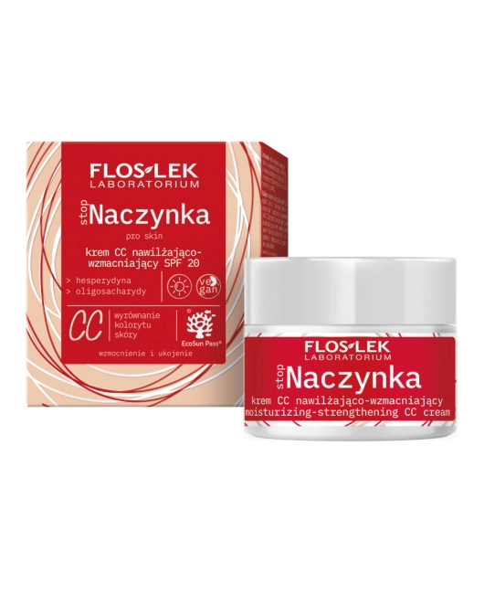 Floslek СС -крем для лица укрепляющий дневной против покраснений stopNaczynka, 50мл (1)